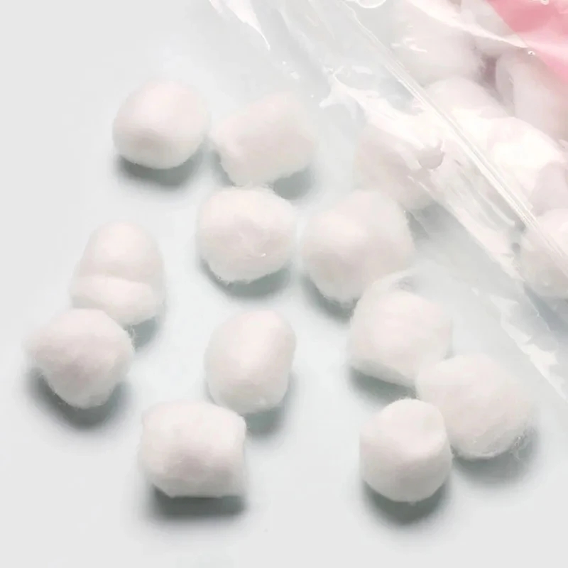 Nail Art Gel - 100 STKS Nail Art Katoenen Ballen