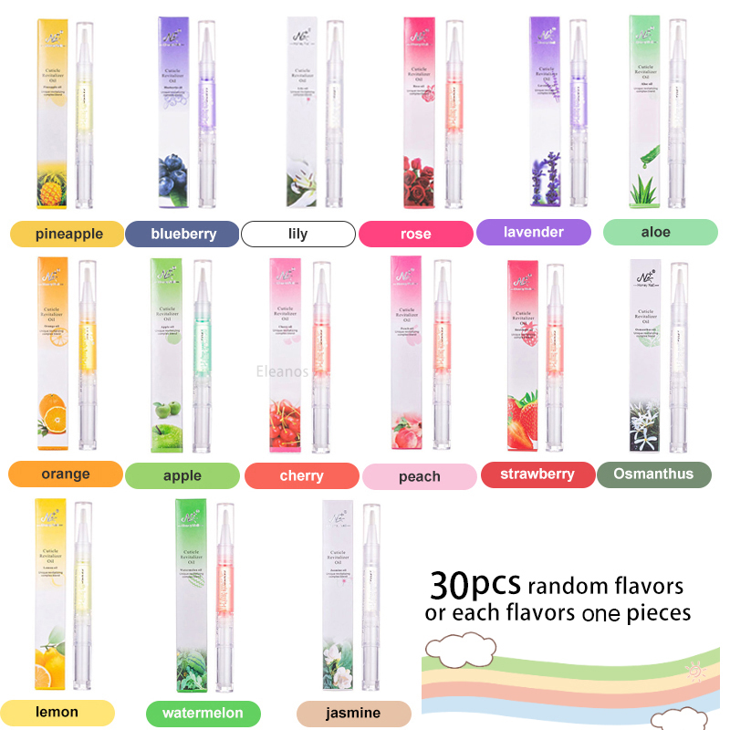Cuticle Oil Pen - 30/15PCS Nagelriem Olie Pen Nagel Revitalizer