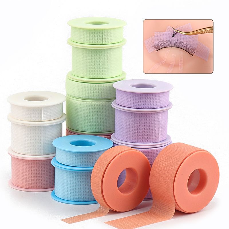 Nail Art Extension - 1-rol wimperverlengingstape siliconengel wimpertape voor wimperextensions,
