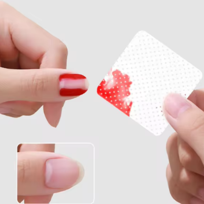 Nail Art Gel - Doekjes Servetten Remover Gel Pruimenbloesem Vorm