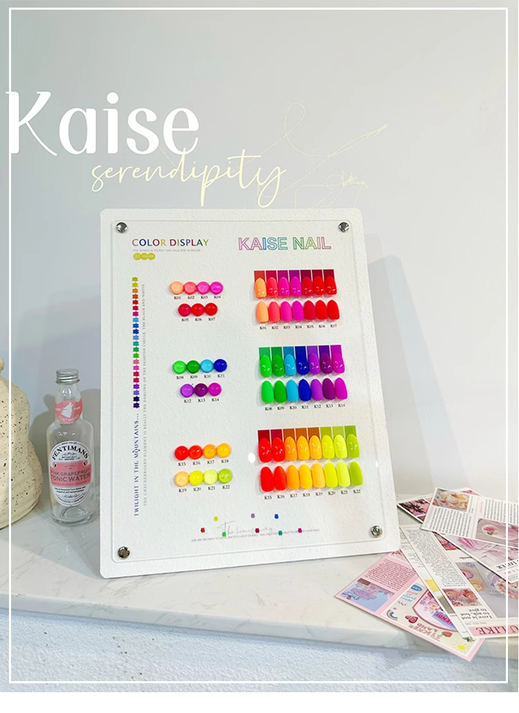 Nail Art Gel - KAISE 22 kleuren veelkleurige nagelgelset nagelsalon