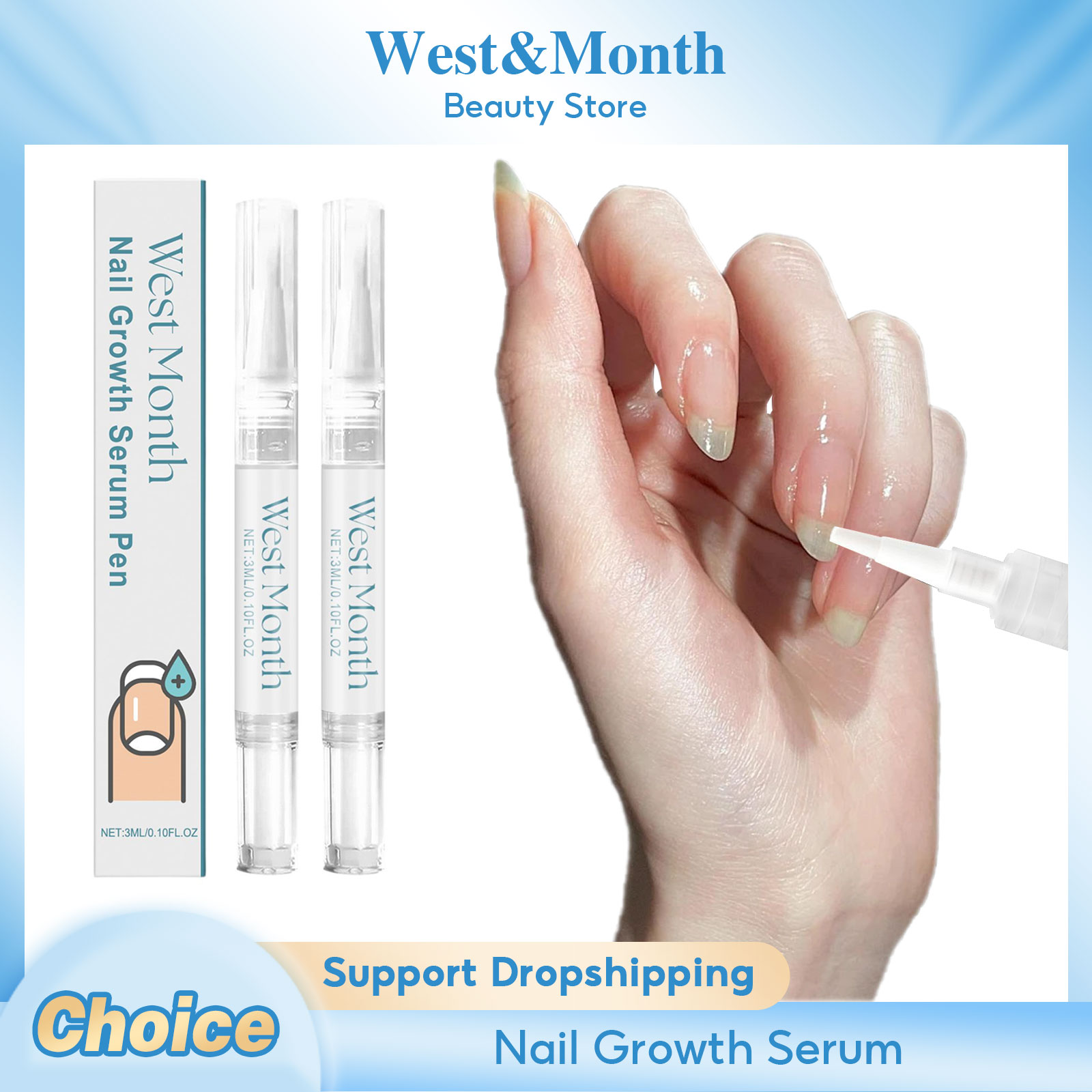 Cuticle Oil Pen - Nagelverzorgingspen Diep voedend Herstellen van beschadigde