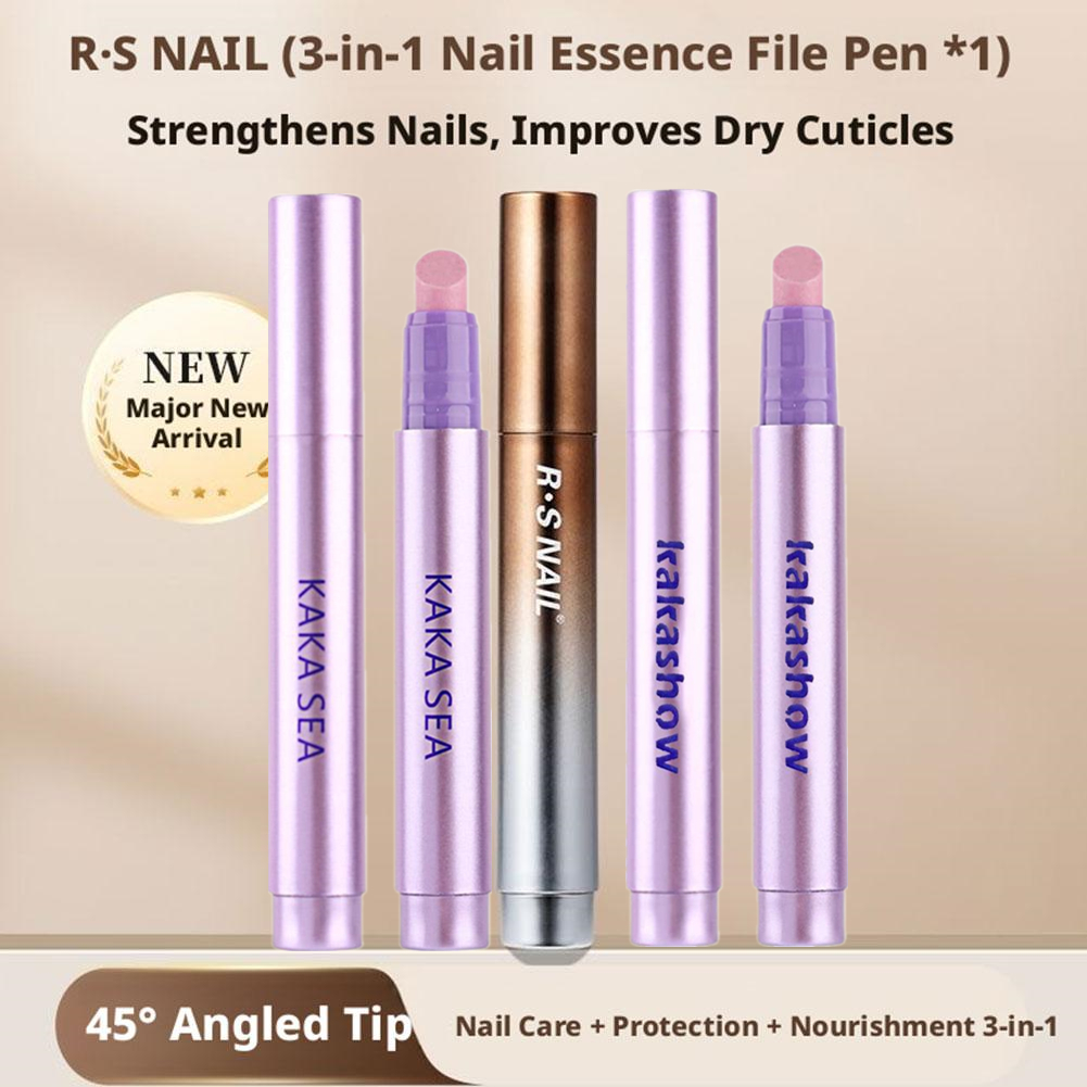 Cuticle Oil Pen - Nageloliepen 3-in-1 met keramische nagelriemverwijderaar voor