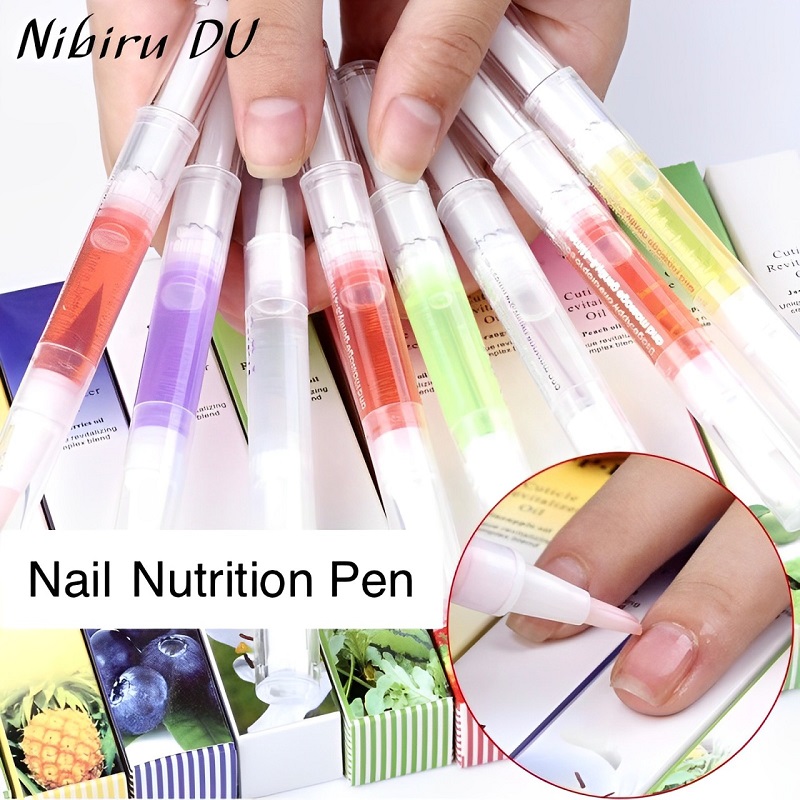 Cuticle Oil Pen - 6/1pcs Nagelriemolie Pennen Gel Nagel Voeding