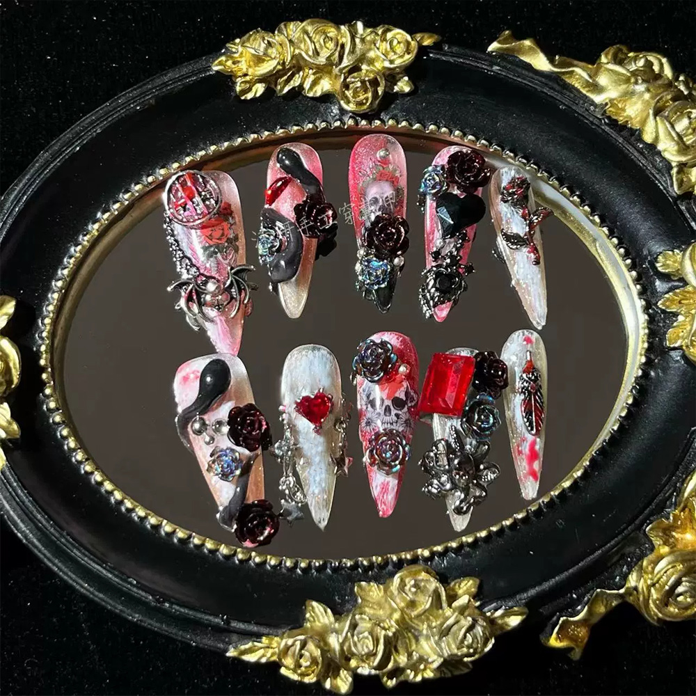 Coole donkere punk Amerikaanse - Nail Art Love recensie en prijs