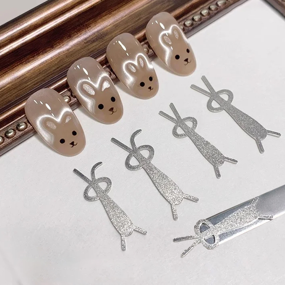 3D Schattig Konijn Liefde Hart - Nail Art Love recensie en prijs