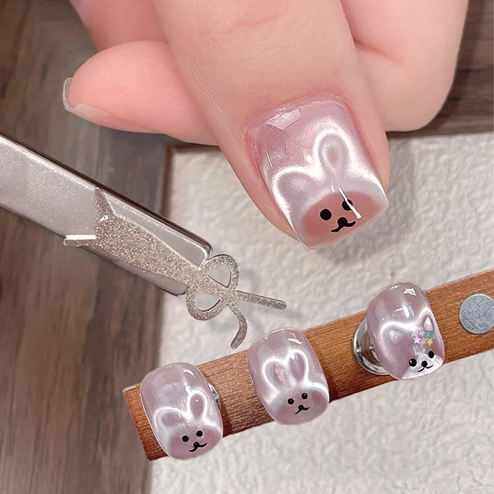 3D Schattig Konijn Liefde Hart - Nail Art Love recensie en prijs
