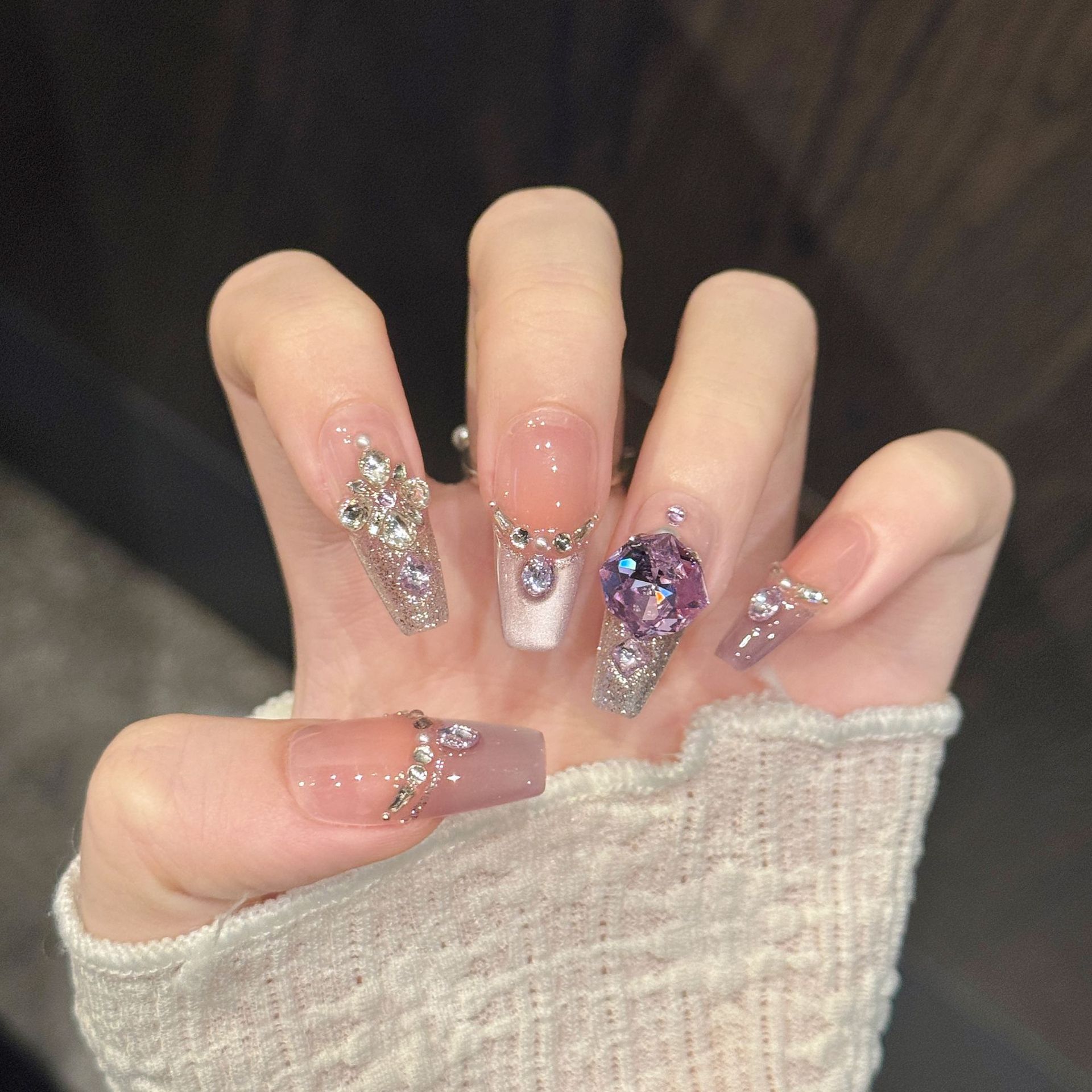 10 stuks pure handgeperste kis - Nail Art Oval recensie en prijs
