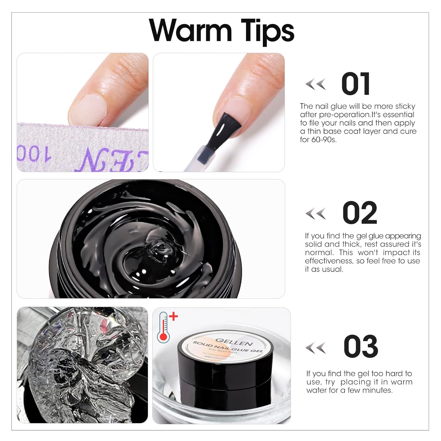 GELLEN Nail Solid Glue Builder - Nail Art Extension recensie en prijs
