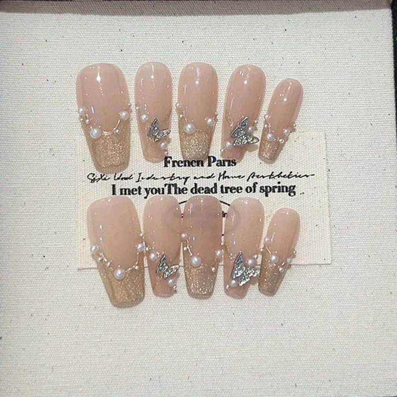 10 stuks schattig handgemaakt  - Nail Art Love recensie en prijs