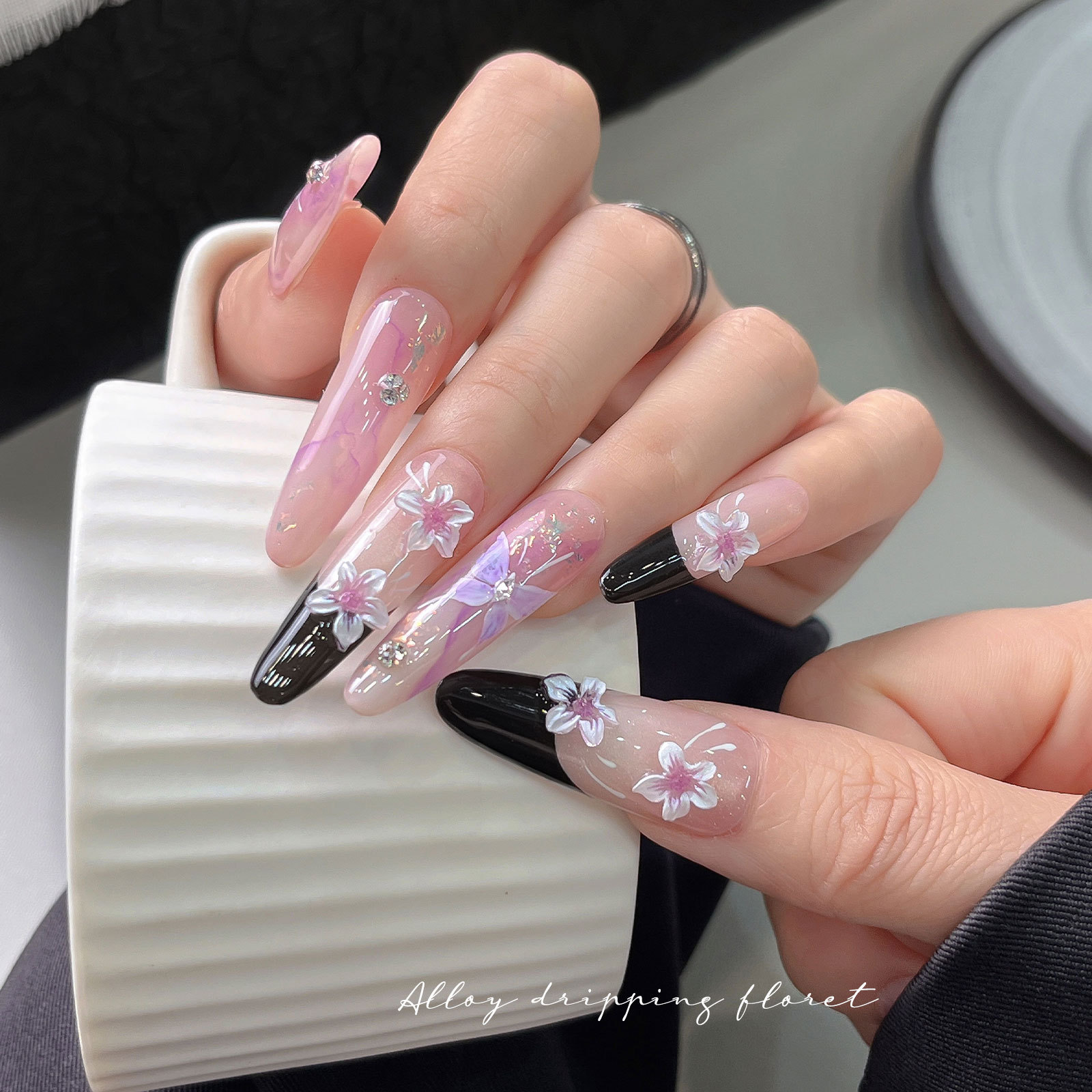 50PCS Mooie Glazuur 3D Lente V - Nail Art Lotso recensie en prijs