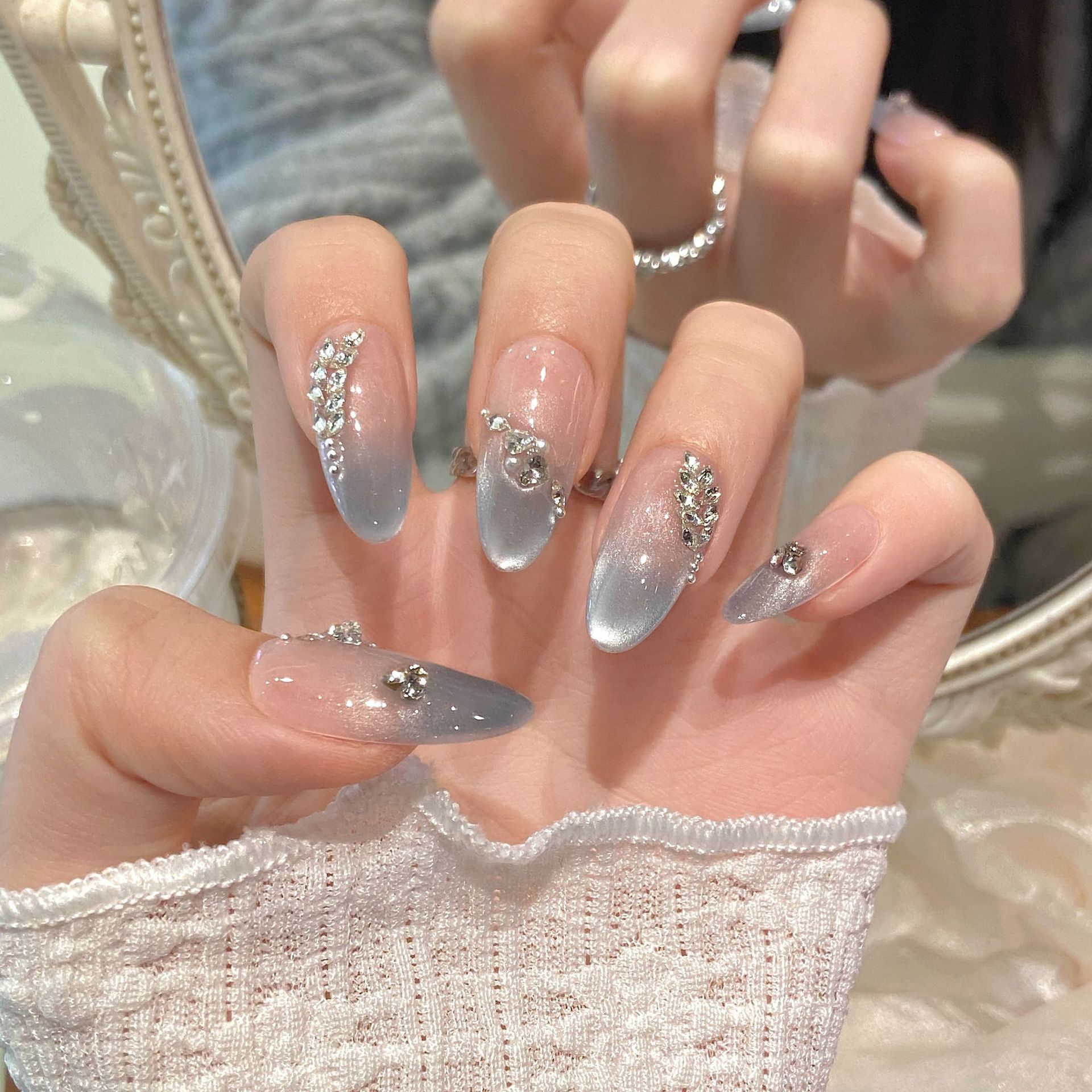 10 stuks pure handgeperste med - Nail Art Oval recensie en prijs