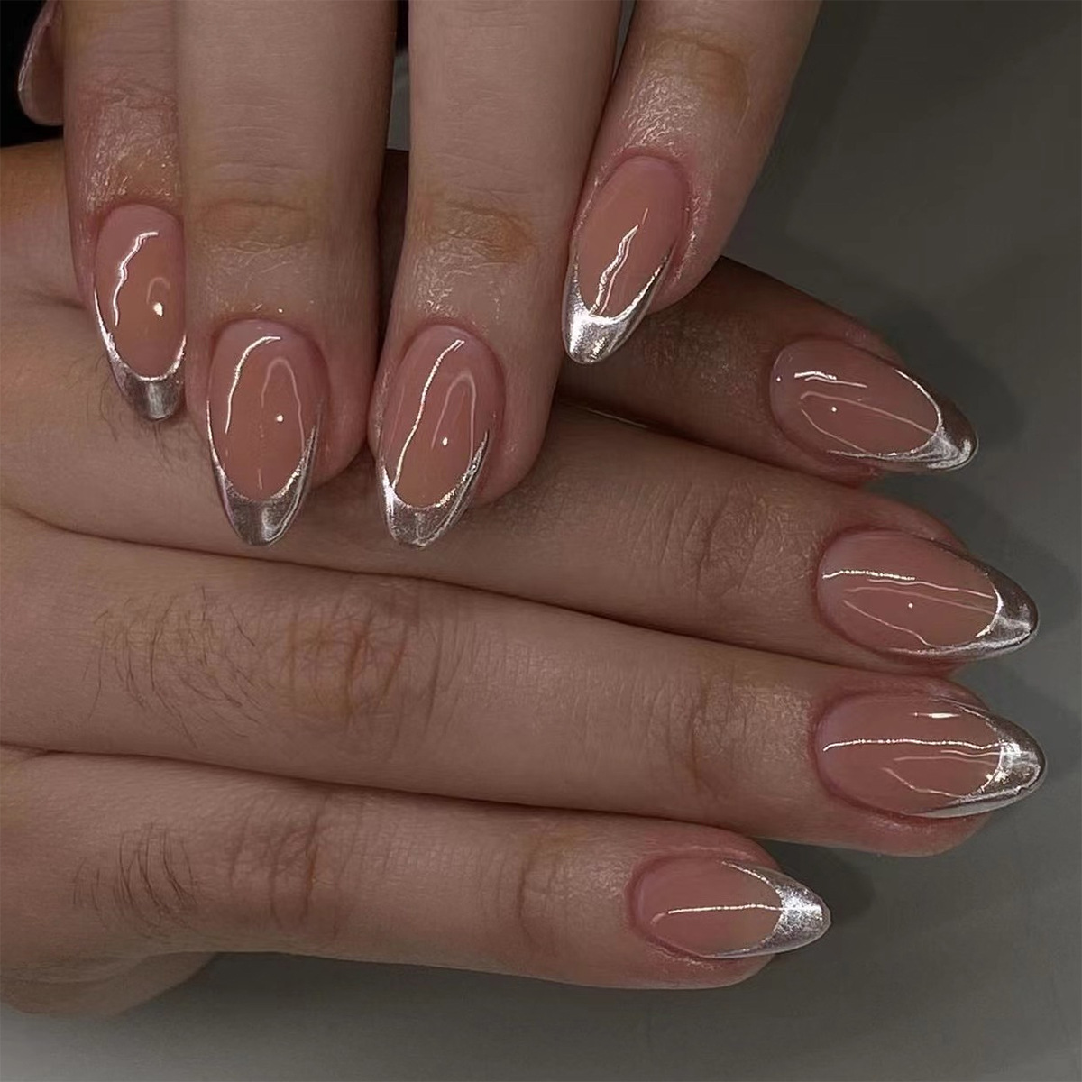 24 stuks eenvoudige groene Fra - Nail Art Oval recensie en prijs