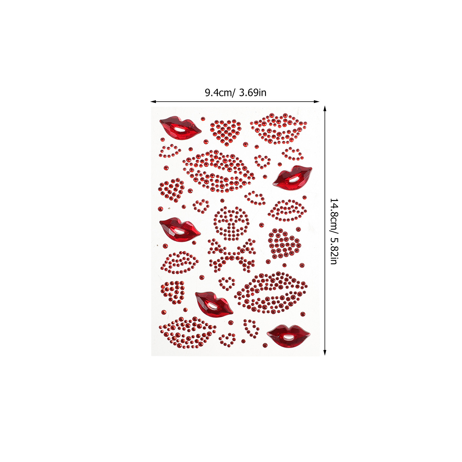 10 vellen Valentijnsdag Liefde - Nail Art Love recensie en prijs