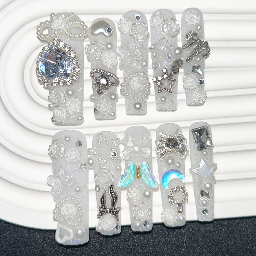 10 stuks schattige Jirai Kei w - Nail Art Love recensie en prijs