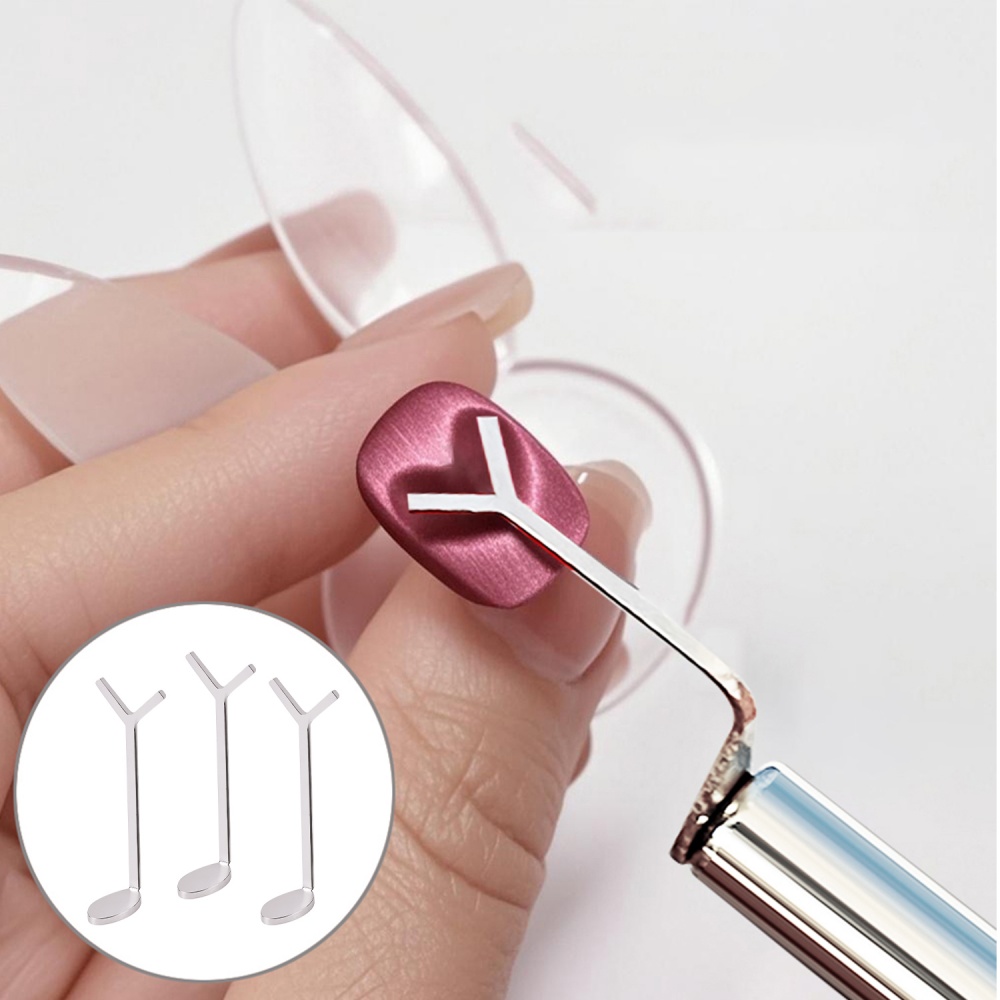 1/2/3/4 stks Y-vormige Hart Ca - Nail Art Love recensie en prijs