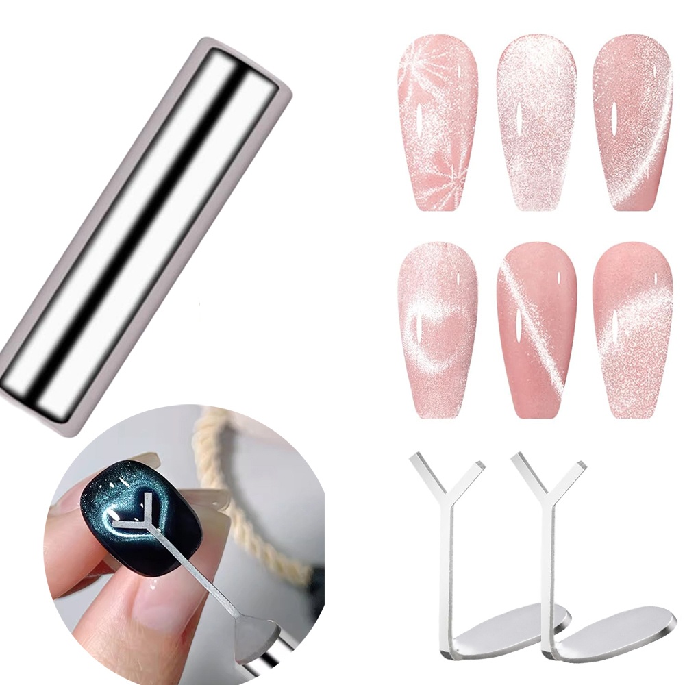 1/2/3/4 stks Y-vormige Hart Ca - Nail Art Love recensie en prijs