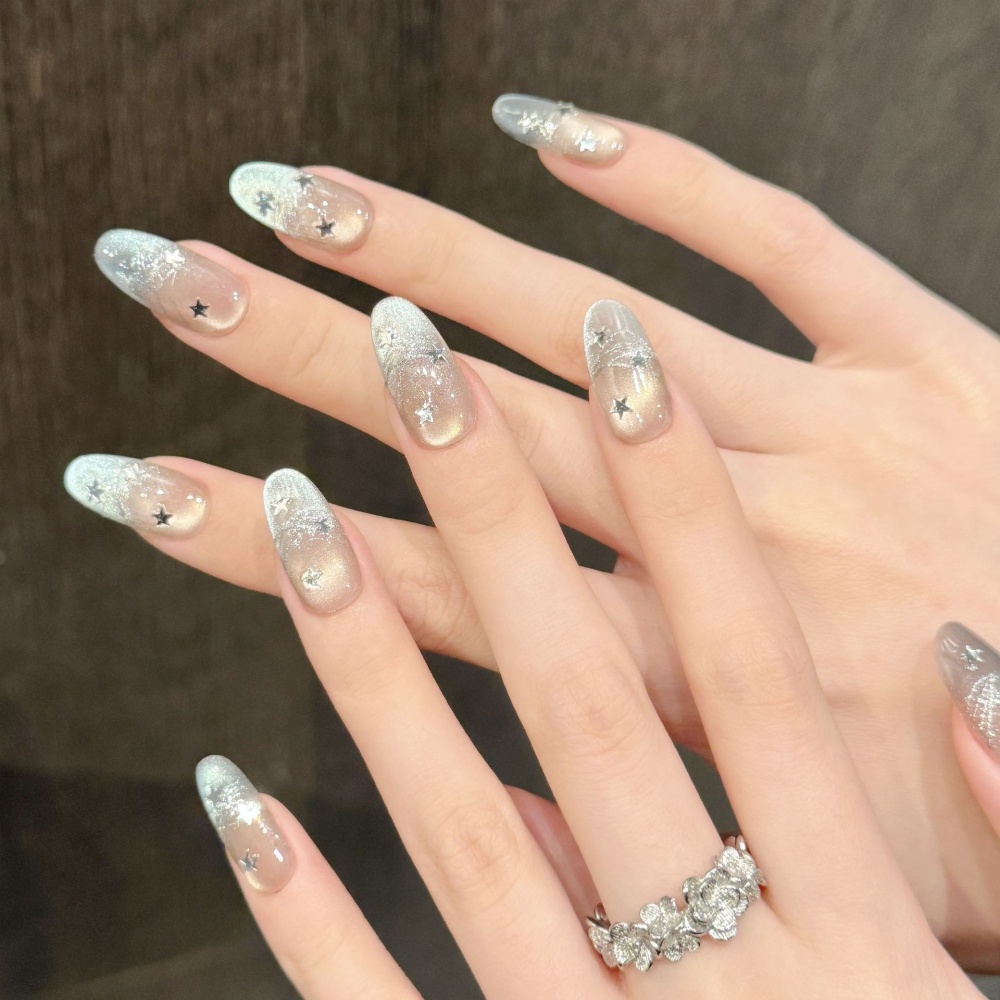 10st Cat's Eye Handgemaakte ne - Nail Art Oval recensie en prijs