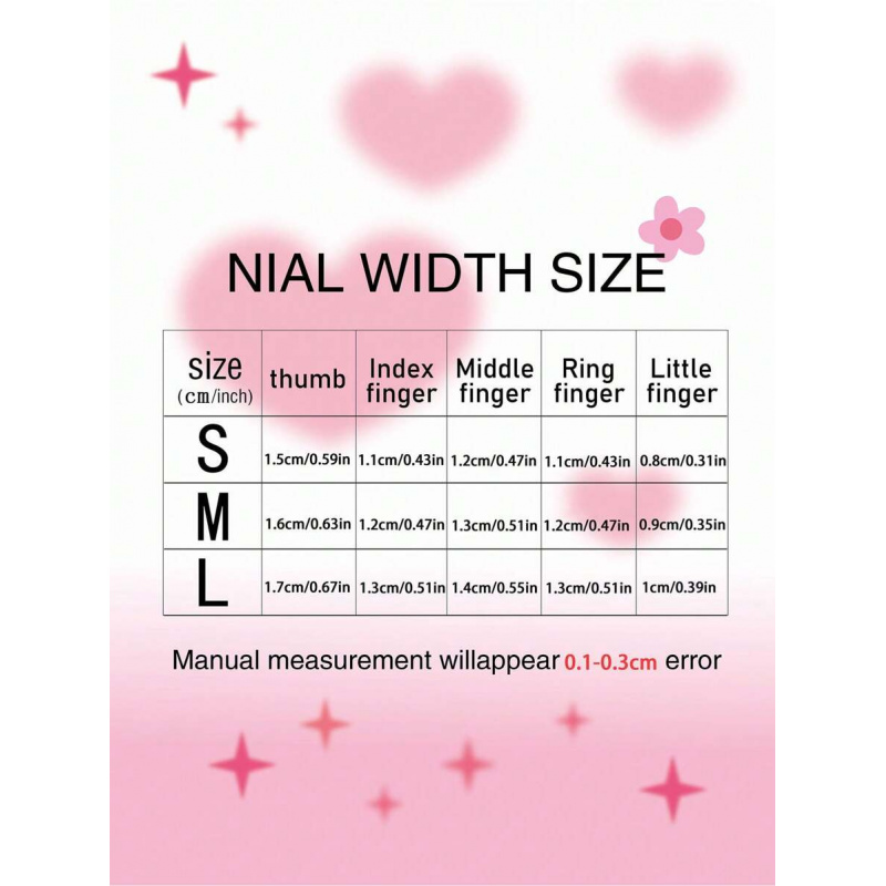 10 stuks handgemaakte roze opz - Nail Art Oval recensie en prijs