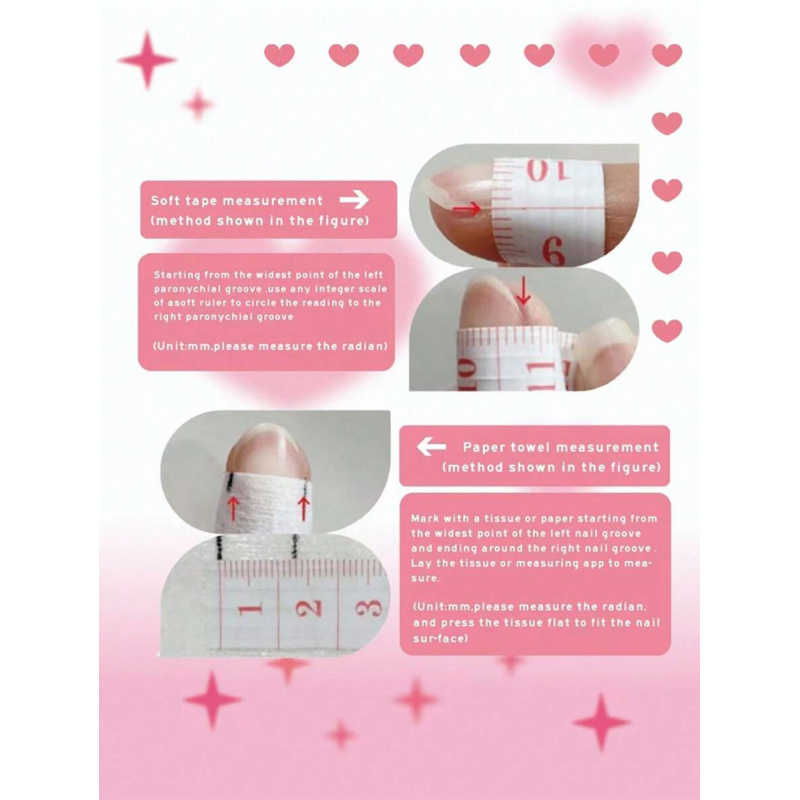 10 stuks handgemaakte roze opz - Nail Art Oval recensie en prijs