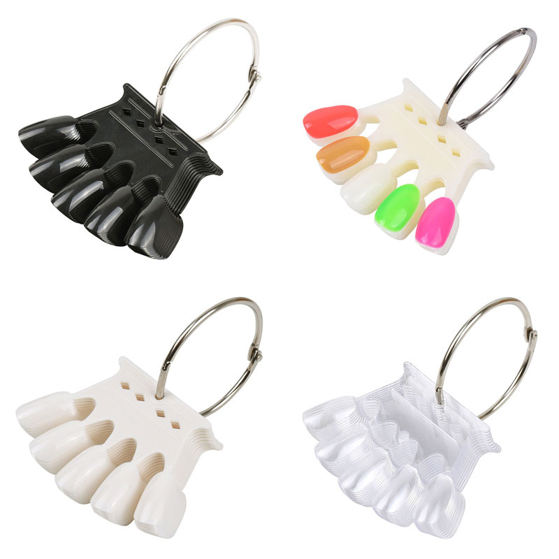 4 Kleuren Valse Nail Tips Disp - Nail Art Quotes recensie en prijs