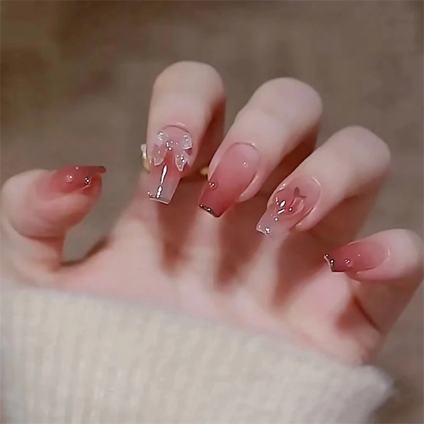 24 Stks/set Nep Nagels Kunst B - Nail Art Love recensie en prijs