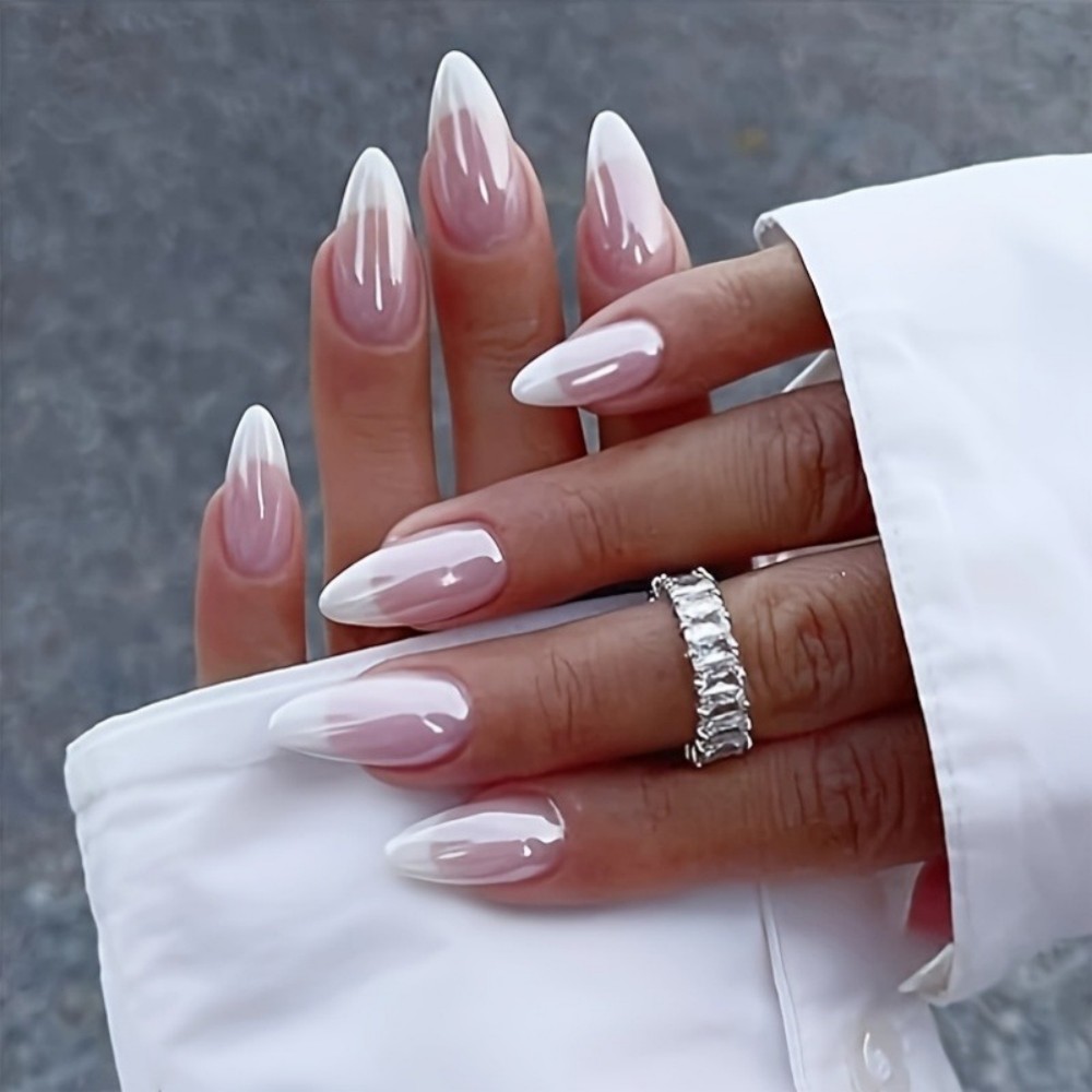 24 stuks melkachtig witte opdr - Nail Art Extension recensie en prijs