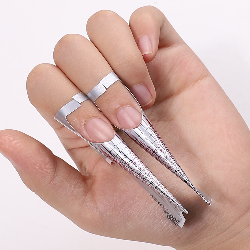 100 stks/partij Franse Nagelvo - Nail Art Lotso recensie en prijs